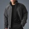 Stretch Woven Notable Jacket – Anthracite