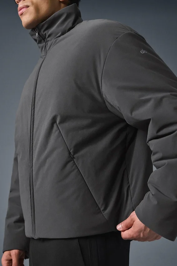 Stretch Woven Notable Jacket – Anthracite