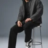 Stretch Woven Notable Jacket – Anthracite