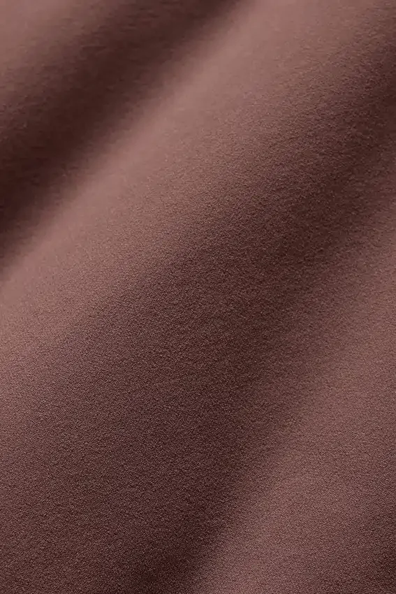 Stretchvävd Street Puffer – Brownstone