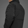 Stretchvävd Street Puffer – Svart