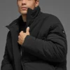 Stretchvävd Street Puffer – Svart