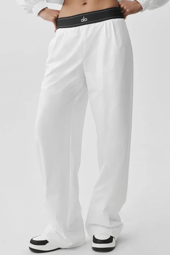 Suit up-byxor (långa) – White/Black