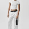 Suit up-byxor (Regular) – White/Black