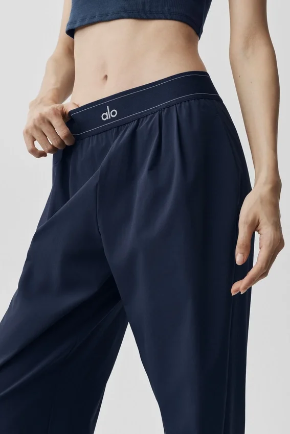 Suit up-byxor (Shorts) – marinblå