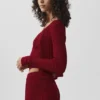 Sunlit-kofta – Summer Romance Red