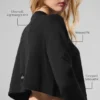 Supernatural Stickat Cardigan – svart
