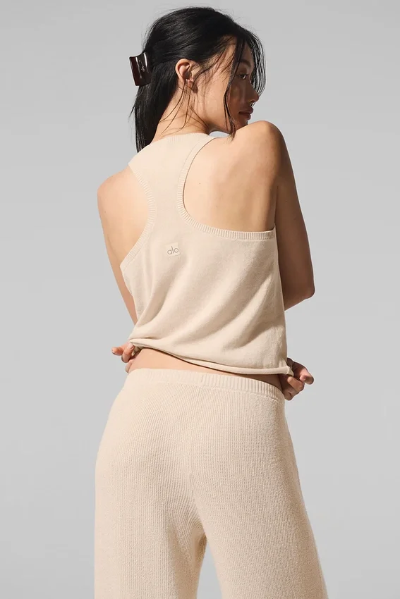 Supernatural Sweater Henley-linne – Macadamia