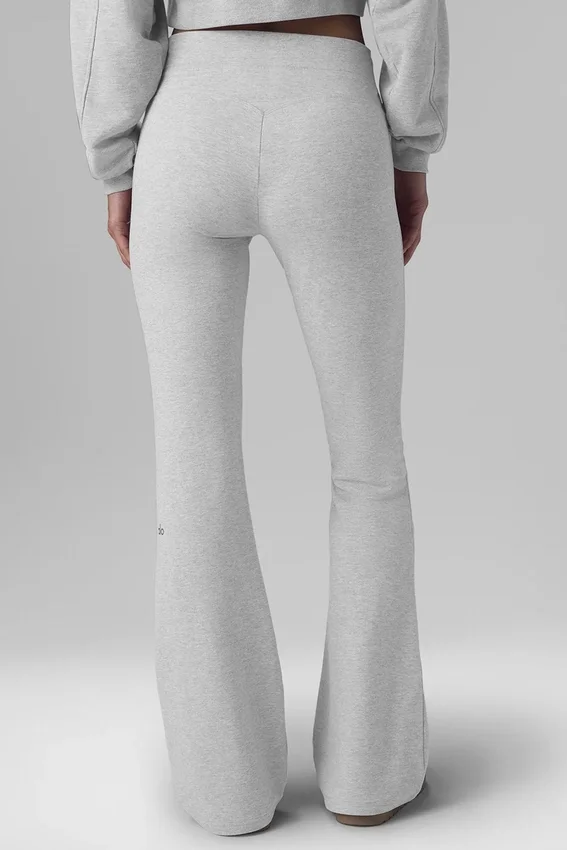 Sway Bootcut-mjukisbyxor – Athletic Heather Grey