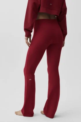 Sway Bootcut-mjukisbyxor – Summer Romance Red