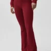 Sway Bootcut-mjukisbyxor – Summer Romance Red
