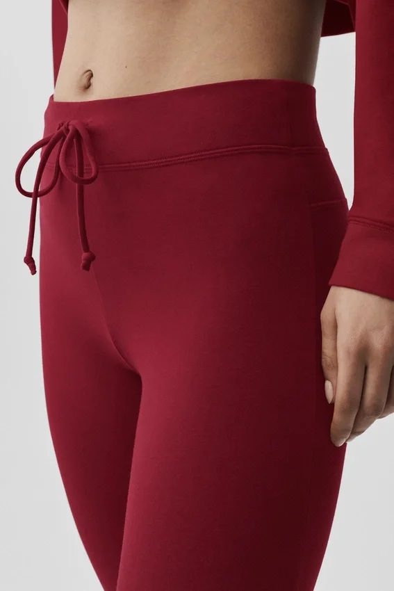 Sway Bootcut-mjukisbyxor – Summer Romance Red