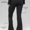 Sway Bootcut-mjukisbyxor – Svart