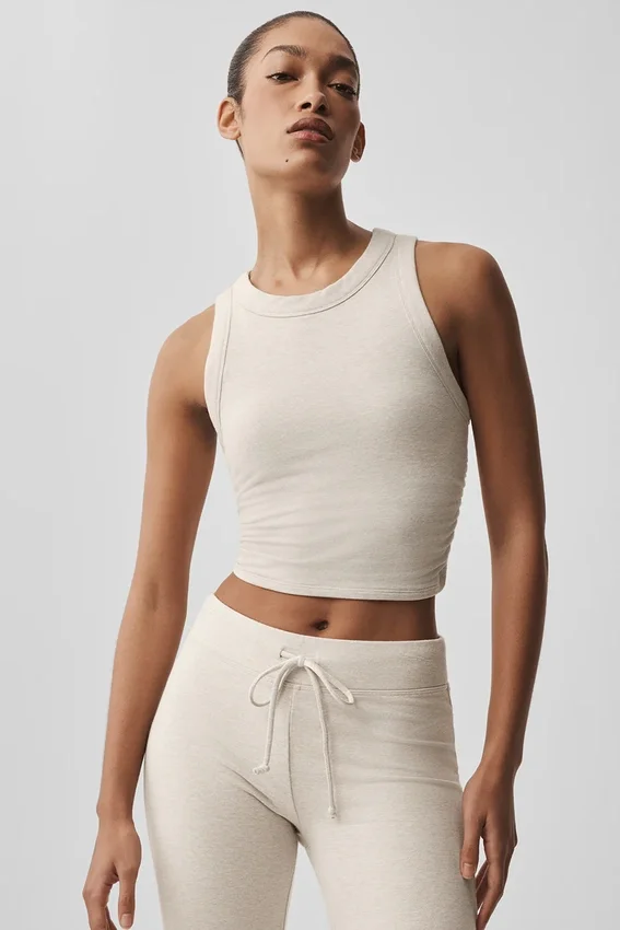 Sway Bra Linnen – Oatmeal Heather