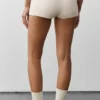 Sway My Way Micro Shorts – Oatmeal Heather