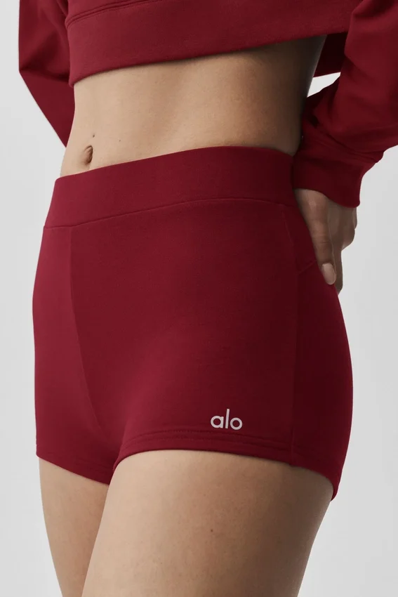 Sway My Way Micro Shorts – Summer Romance Red