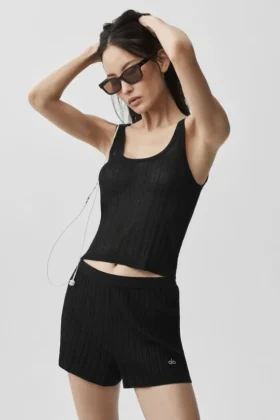 Sweater Sunlit Tank – Svart