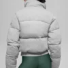 Sweatshirt-pufferjacka – Athletic Heather Grey
