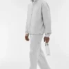 Takeaway Track byxor med raka ben – Titanium