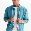 Takeaway Track Full Zip Jacket – Blue Breeze