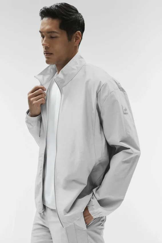Takeaway Track Full Zip Jacket – Titanium