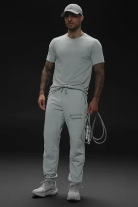 Takeaway-träningsbyxor – Lunar Grey
