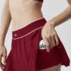 Tenniskjol med låg midja – Summer Romance Red