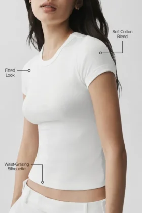 Timeless Tee – Vit