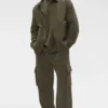 Torrent Overshirt – Olive Tree