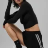 Track Star Shorts – Svart