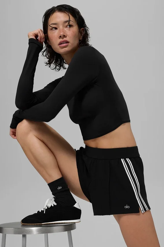 Track Star Shorts – Svart