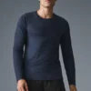 Triumph långärmad T-shirt – marinblå