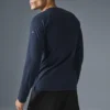 Triumph långärmad T-shirt – marinblå