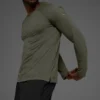 Triumph långärmad T-shirt – Stealth Green