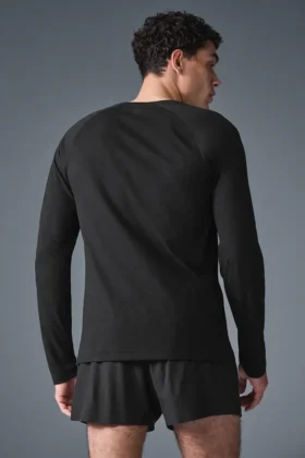 Triumph långärmad T-shirt – svart