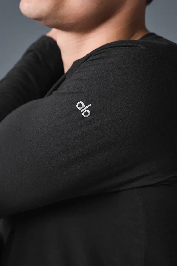 Triumph långärmad T-shirt – svart
