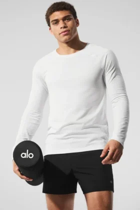 Triumph långärmad T-shirt – Vit
