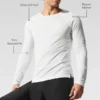 Triumph långärmad T-shirt – Vit