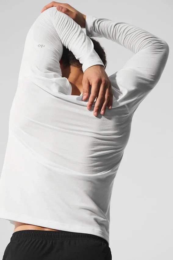 Triumph långärmad T-shirt – Vit