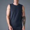 Triumph Muscle Tank – marinblå