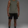 Triumph Muscle Tank – Stealth Green