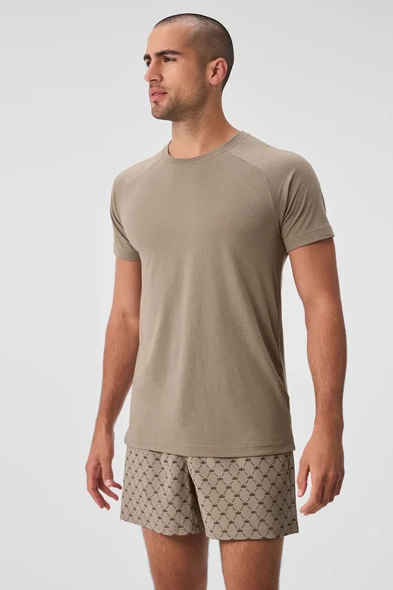 Triumph Raglan-T-shirt – Gravel