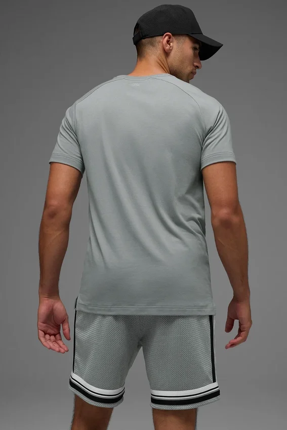 Triumph Raglan-T-shirt – Lunar Grey