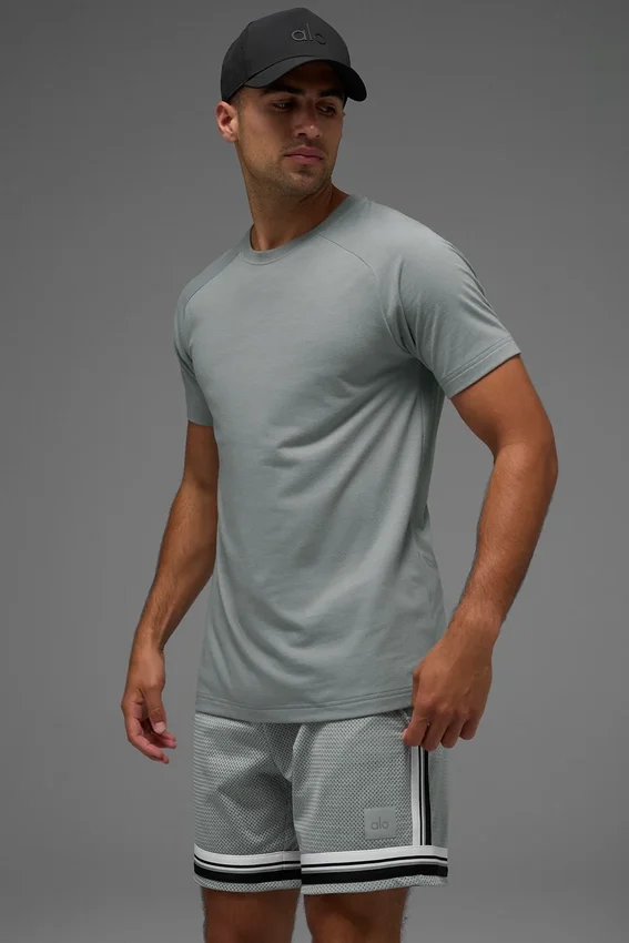 Triumph Raglan-T-shirt – Lunar Grey