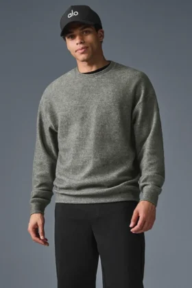Triumph Restore-tröja med rund hals – grå triblend