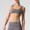 Tvättad Alosoft Sunray-bh – Cool Grey Wash