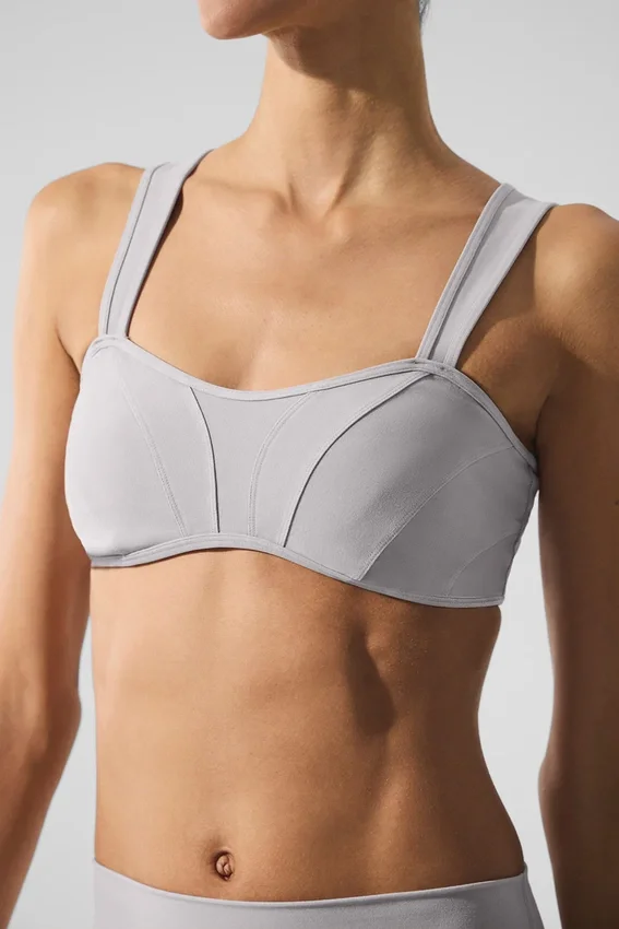 Tvättad Alosoft Sunray-bh – Grey Sky Wash