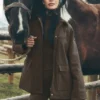 Twill-jackor i lantlig stil – Espresso