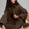 Twill-jackor i lantlig stil – Espresso