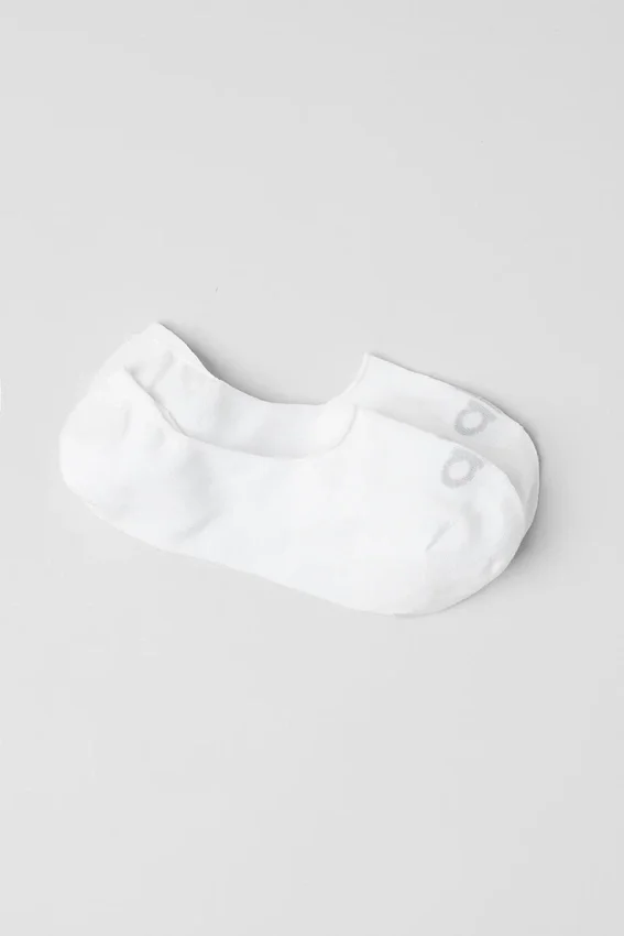 Unisex Conceal-strumpor – Vit/duvgrå